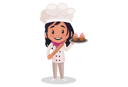 پیش‌نمایش فایل bakery-girl-holding-cup-cakes-3247081 از پک دختر نانوایی