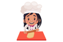 پیش‌نمایش فایل bakery-girl-making-bread-3247082 از پک دختر نانوایی