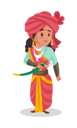 پیش‌نمایش فایل laxmi-bai-holding-her-sword-3254989 از پک لکشمی بای