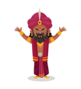 پیش‌نمایش فایل shakuni-raising-his-both-arms-3260314 از پک شاکونی