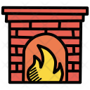 پیش‌نمایش فایل fireplace-97 از پک مجموعه دودل زمستان