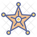 پیش‌نمایش فایل sheriff-badge-1551080 از پک قانون و نظم