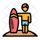 پیش‌نمایش فایل surfing-1607748 از پک مجموعه دودل ساحل
