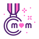 پیش‌نمایش فایل medal-1608877 از پک روز مادر