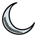 پیش‌نمایش فایل crescent-1699033 از پک مجموعه دودل اسلام