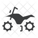 پیش‌نمایش فایل ground-1 از پک مجموعه آیکن موتورسیکلت