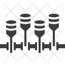 پیش‌نمایش فایل inline-4 از پک مجموعه آیکن موتورسیکلت
