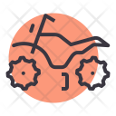 پیش‌نمایش فایل ground-2 از پک مجموعه آیکن موتورسیکلت