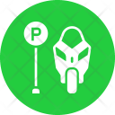 پیش‌نمایش فایل parking-18 از پک مجموعه آیکن موتورسیکلت
