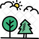 پیش‌نمایش فایل forest-90 از پک مجموعه دودل تابستان