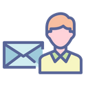 پیش‌نمایش فایل addressee-2032677 از پک پرشده سول‌آیکنز – جلد ۱