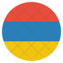 پیش‌نمایش فایل armenia از پک پرچم‌ها دایره‌ای جهان