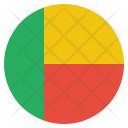 پیش‌نمایش فایل benin-1 از پک پرچم‌ها دایره‌ای جهان