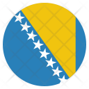 پیش‌نمایش فایل bosnia از پک پرچم‌ها دایره‌ای جهان