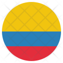 پیش‌نمایش فایل colombia-3 از پک پرچم‌ها دایره‌ای جهان