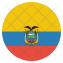 پیش‌نمایش فایل ecuador از پک پرچم‌ها دایره‌ای جهان