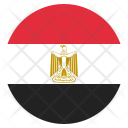 پیش‌نمایش فایل egypt-2 از پک پرچم‌ها دایره‌ای جهان