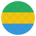 پیش‌نمایش فایل gabon-1 از پک پرچم‌ها دایره‌ای جهان