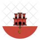 پیش‌نمایش فایل gibraltar از پک پرچم‌ها دایره‌ای جهان