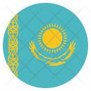 پیش‌نمایش فایل kazakhstan از پک پرچم‌ها دایره‌ای جهان