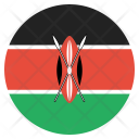 پیش‌نمایش فایل kenya-1 از پک پرچم‌ها دایره‌ای جهان