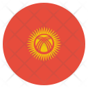 پیش‌نمایش فایل kyrgyzstan از پک پرچم‌ها دایره‌ای جهان