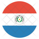 پیش‌نمایش فایل paraguay از پک پرچم‌ها دایره‌ای جهان