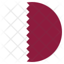 پیش‌نمایش فایل qatar از پک پرچم‌ها دایره‌ای جهان
