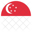 پیش‌نمایش فایل singapore از پک پرچم‌ها دایره‌ای جهان
