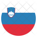 پیش‌نمایش فایل slovenia-3 از پک پرچم‌ها دایره‌ای جهان