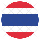 پیش‌نمایش فایل thailand-3 از پک پرچم‌ها دایره‌ای جهان