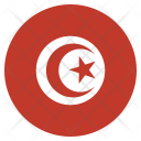 پیش‌نمایش فایل tunisia-1 از پک پرچم‌ها دایره‌ای جهان