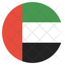 پیش‌نمایش فایل uae از پک پرچم‌ها دایره‌ای جهان