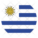 پیش‌نمایش فایل uruguay-1 از پک پرچم‌ها دایره‌ای جهان