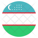 پیش‌نمایش فایل uzbekistan از پک پرچم‌ها دایره‌ای جهان