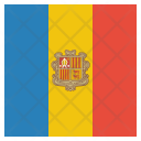 پیش‌نمایش فایل andorra-3 از پک پرچم‌ها مربع جهان