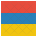 پیش‌نمایش فایل armenia-21 از پک پرچم‌ها مربع جهان