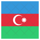 پیش‌نمایش فایل azerbaijan-16 از پک پرچم‌ها مربع جهان