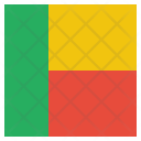 پیش‌نمایش فایل benin-17 از پک پرچم‌ها مربع جهان