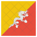 پیش‌نمایش فایل bhutan-3 از پک پرچم‌ها مربع جهان
