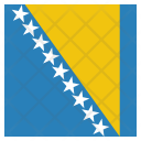 پیش‌نمایش فایل bosnia-16 از پک پرچم‌ها مربع جهان