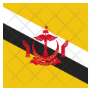 پیش‌نمایش فایل brunei-3 از پک پرچم‌ها مربع جهان