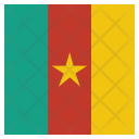 پیش‌نمایش فایل cameroon-17 از پک پرچم‌ها مربع جهان