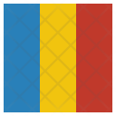 پیش‌نمایش فایل chad-17 از پک پرچم‌ها مربع جهان