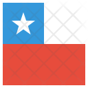 پیش‌نمایش فایل chile-20 از پک پرچم‌ها مربع جهان