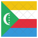 پیش‌نمایش فایل comoros-17 از پک پرچم‌ها مربع جهان