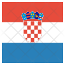 پیش‌نمایش فایل croatia-3 از پک پرچم‌ها مربع جهان