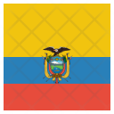 پیش‌نمایش فایل ecuador-4 از پک پرچم‌ها مربع جهان