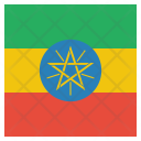 پیش‌نمایش فایل ethiopia-18 از پک پرچم‌ها مربع جهان