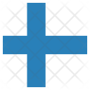 پیش‌نمایش فایل finland-17 از پک پرچم‌ها مربع جهان